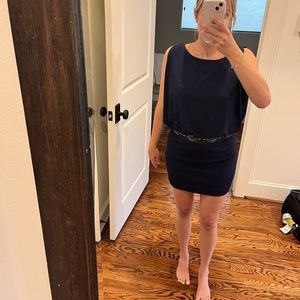 Laundry Dress with Jewel Waist